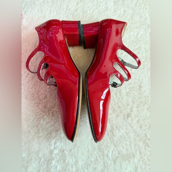 ❤️ Carel Paris Kina patent red Mary Jane - Picture 4 of 5